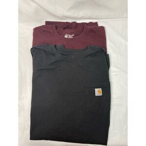 2 Carhartt Loose Fit Cotton T-Shirts 3XLT